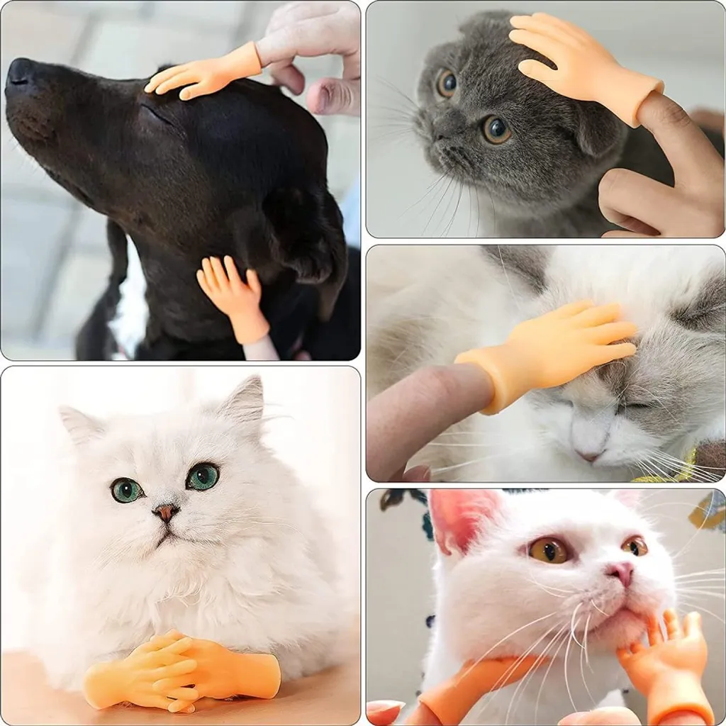 6 Stück Kleine Hände Fingerpuppen Set Fingerhände Magisches Spielzeug Lustiges Spielzeug Geburtstagsparty Spielparty 6 6 Stück Kleine Hände Fingerpuppen Set Fingerhände Magisches Spielzeug Lustiges Spielzeug Geburtstagsparty Spielparty – Bild 4