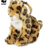 WWF Plüschtier Jaguar (sitzend, 23cm) Lebensecht Kuscheltier Stofftier Raubkatze Südamerika