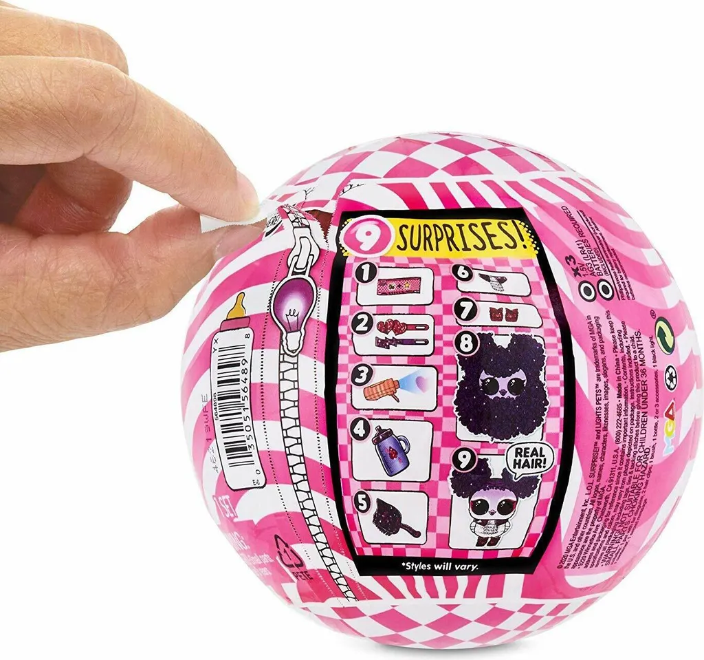 L.O.L. Surprise! Lights Pets With Real Hair & 9 Surprises Including Black Light 8 L.O.L. Surprise! Lights Pets With Real Hair & 9 Surprises Including Black Light – Bild 6