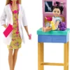 Barbie Kinderärztin Puppe (blond), Spielset Mit Kleinkind -Kinderspielzeug Rabatte 9941dc8f314b9fbdc37c8084cdb8a328