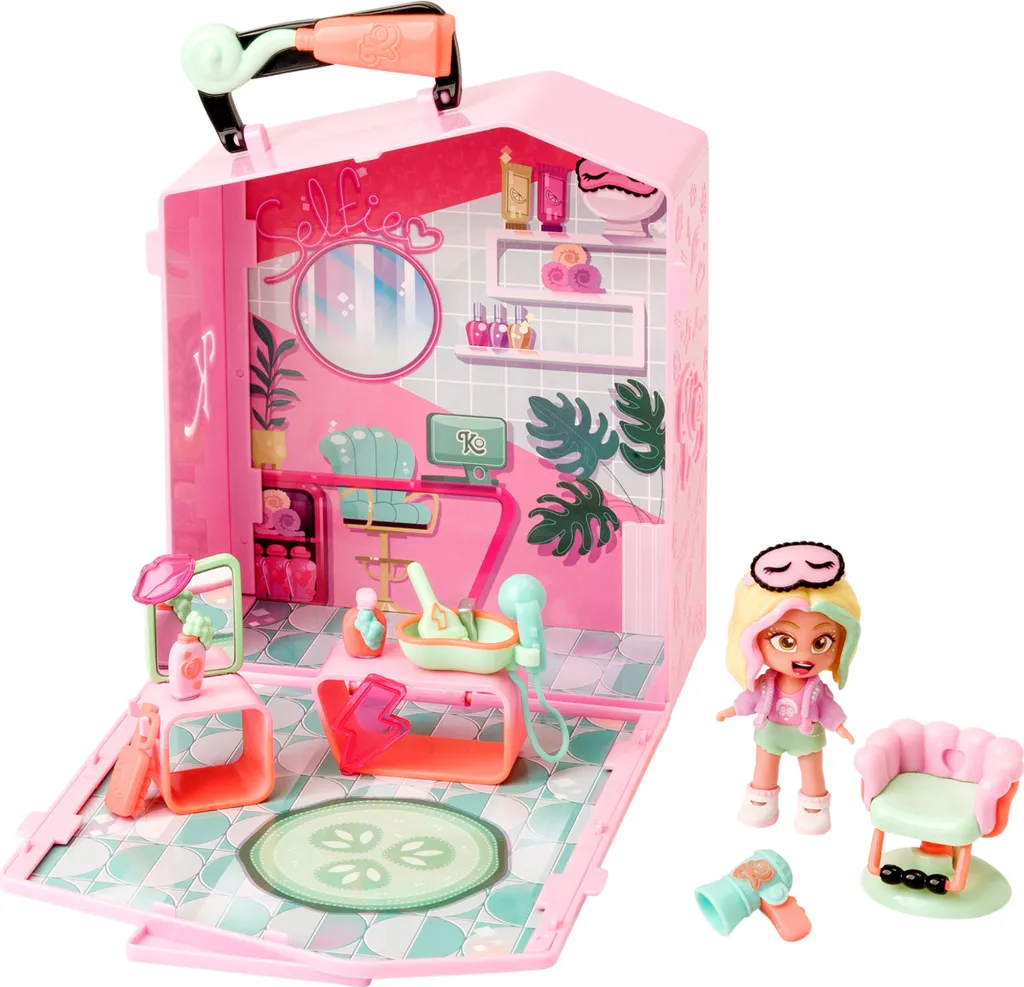 Kookyloos Mila's Pop Up Spa Spielset Zauberkasten Mini Puppe Spielfigur 4 Kookyloos Mila's Pop Up Spa Spielset Zauberkasten Mini Puppe Spielfigur – Bild 2