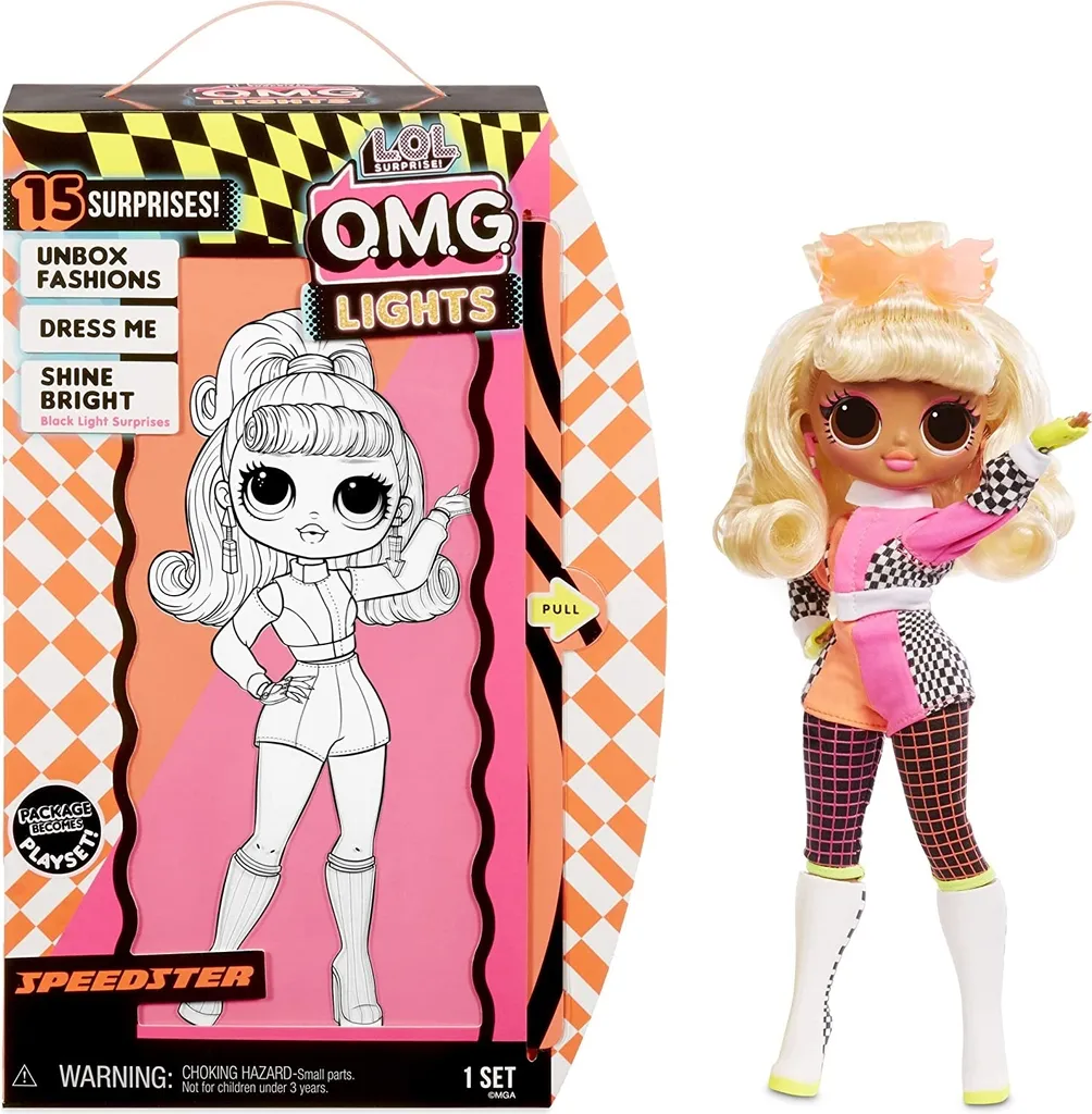MGA Entertainment L.O.L. Surprise! O.M.G. Doll Lights SPEEDSTER 4 MGA Entertainment L.O.L. Surprise! O.M.G. Doll Lights SPEEDSTER – Bild 2