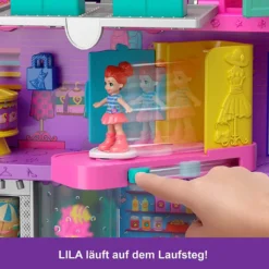 Mattel GWV02 - Polly Pocket - Pollyville Einkaufspalast, Puppenhaus -Kinderspielzeug Rabatte 9d17971d45e458ddd291a03f251d07d2