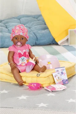 Zapf Creation BABY Born Magic Girl Brown Eyes 43 Cm -Kinderspielzeug Rabatte 9e789198f449e53391cbd40abf8ad706