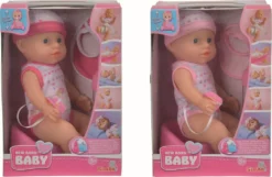 SIMBA TOYs Simba New Born Baby, Mit Trink- & Nässfunktion, 30 Cm Mit Zubehör