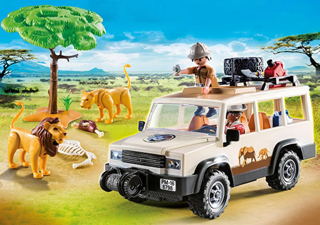 PLAYMOBIL® 6798 Wild Life Safari-Geländewagen Mit Seilwinde 4 PLAYMOBIL® 6798 Wild Life Safari-Geländewagen Mit Seilwinde – Bild 2
