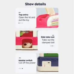 Kimbosmart Mini Puppenmaschine Klauenmaschine Grabber Klauen Maschine Mit Musik Licht DIY Spielzeug Kinder -Kinderspielzeug Rabatte a0212e13d729c5b9f50f21ffdfc23d7e