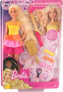 Barbie Locken-Style Puppe (blond) -Kinderspielzeug Rabatte a1ce6363d0865db2df07819367a70436