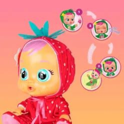 IMC Toys Spielwaren Cry Babies Tutti Frutti Ella Erdbeere Babypuppen Puppen Babypuppen -Kinderspielzeug Rabatte a27b83d9a4bcec425b9c927ca3ce72e9