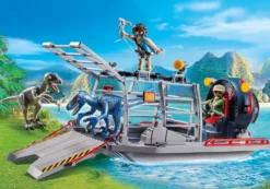 PLAYMOBIL 9433 Propellerboot Mit Dinokäfig -Kinderspielzeug Rabatte a403e5dfdcaa948b115d536a240b8dd2