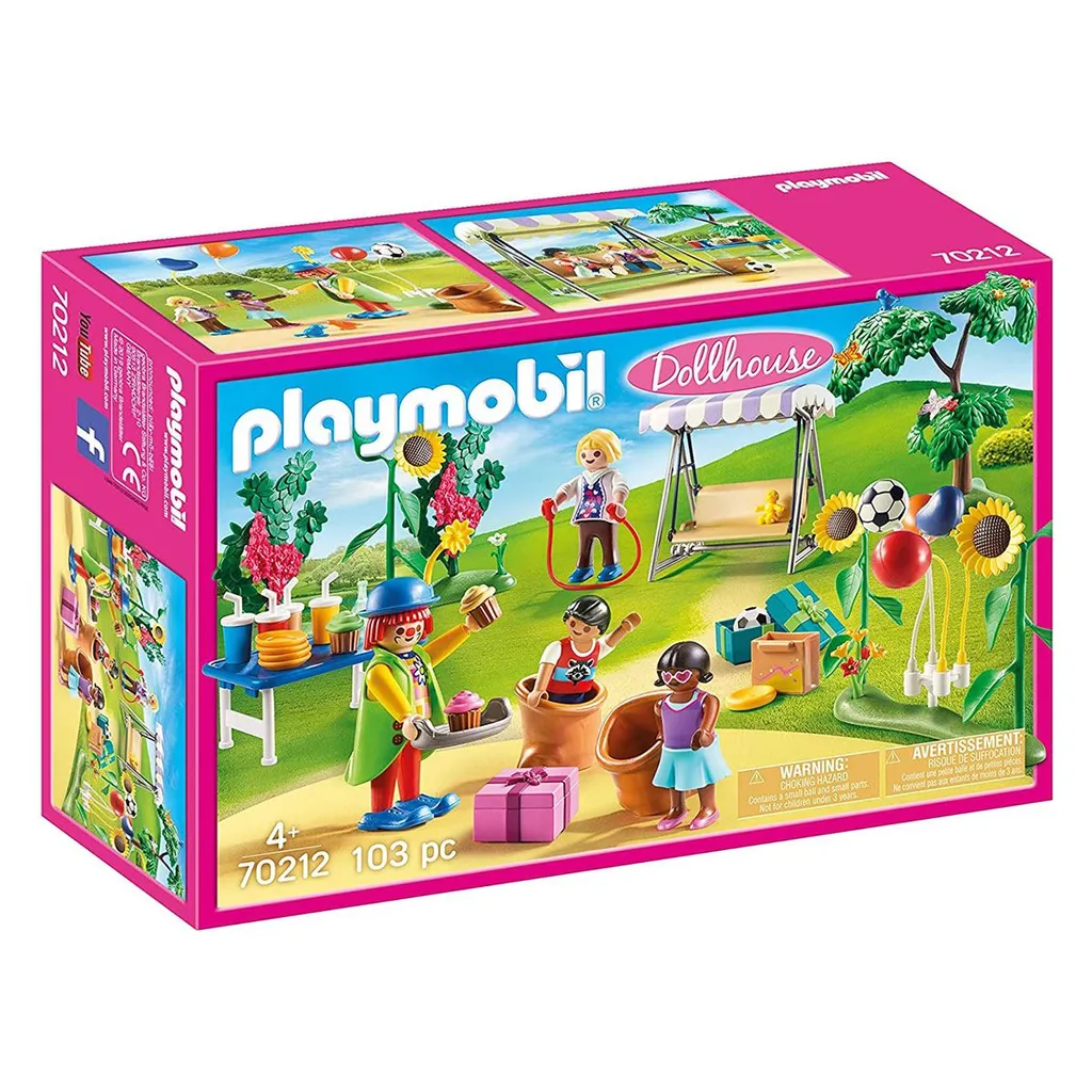 Playmobil Dollhouse - Kinderfest Mit Clown (70212) 3 Playmobil Dollhouse - Kinderfest Mit Clown (70212)