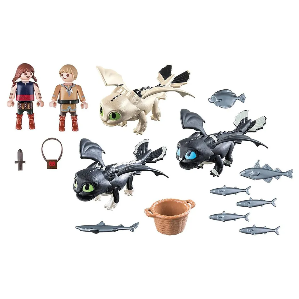 PLAYMOBIL® 70457 - DreamWorks - Dragons - Wikingerkinder Mit Babydrachen 4 PLAYMOBIL® 70457 - DreamWorks - Dragons - Wikingerkinder Mit Babydrachen – Bild 2