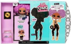 MGA Entertainment 574217E7C L.O.L. Surprise OMG 3.8 Doll- 24K DJ