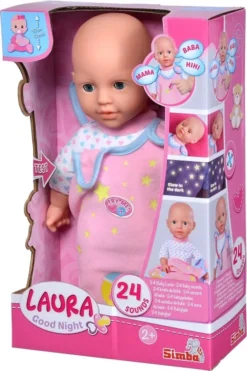 SIMBA TOYs Simba Laura Gute Nacht Puppe Mir 24 Baby Laute 30cm Groß Ab 2 Jahre -Kinderspielzeug Rabatte aa62486d04038b2407d8e97fbb8f6c5e