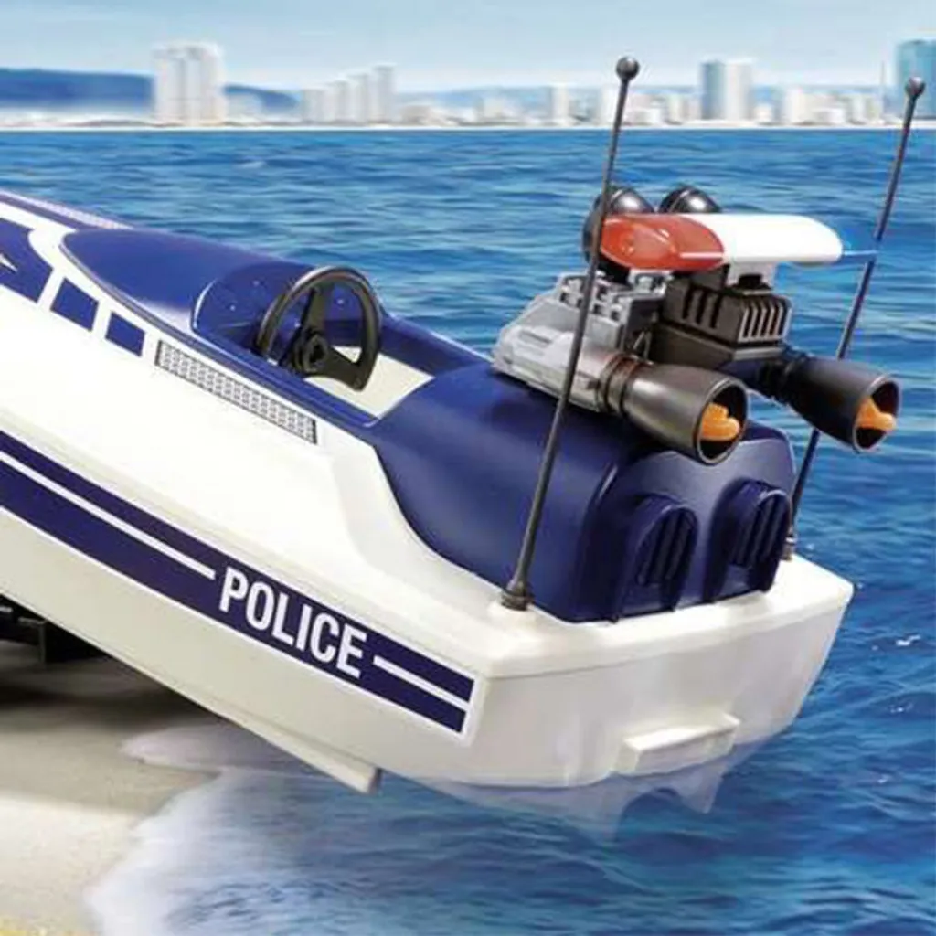 PLAYMOBIL 5187 Polizei-Action Mit Truck Und Speedboat 11 PLAYMOBIL 5187 Polizei-Action Mit Truck Und Speedboat – Bild 9