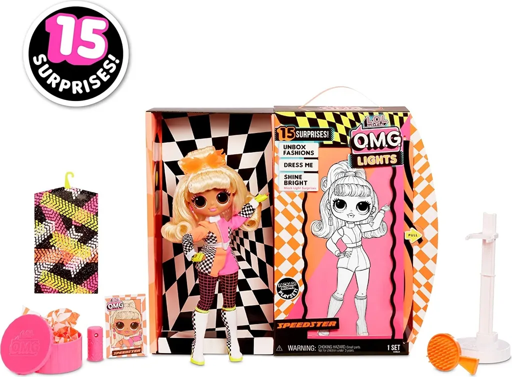 MGA Entertainment L.O.L. Surprise! O.M.G. Doll Lights SPEEDSTER 5 MGA Entertainment L.O.L. Surprise! O.M.G. Doll Lights SPEEDSTER – Bild 3