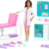 Barbie Krankenstation Set Mit Puppe (Brünett), Anziehpuppe Inkl. Zubehör -Kinderspielzeug Rabatte af0f3346a8e3484e2c3b79fb26efcb1d
