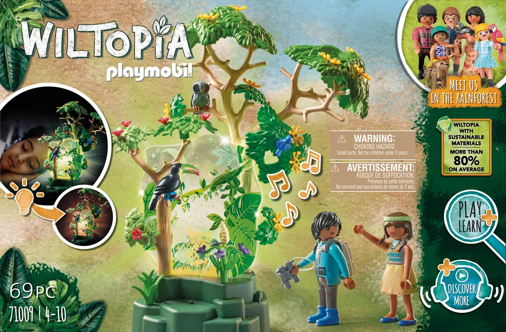 PLAYMOBIL Wiltopia 71009 Nachtlicht Regenwald 5 PLAYMOBIL Wiltopia 71009 Nachtlicht Regenwald – Bild 3