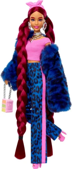 Barbie Extra Puppe Im Blauben Leoparden-Trainingsanzug -Kinderspielzeug Rabatte afc6677c249cbb745a6a5a4bdc7df8f9
