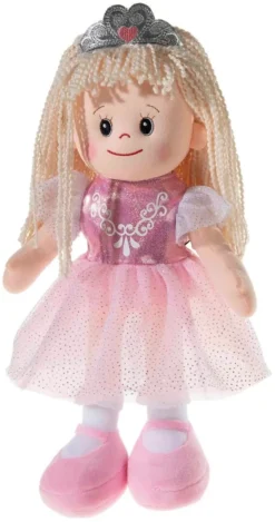 POUPETTA Prinzessin - Stoffpuppe Prinzessin