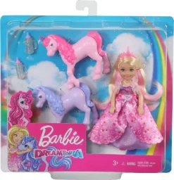 Barbie Dreamtopia Chelsea Puppe Und Einhörner -Kinderspielzeug Rabatte b2f24e5854a6469f9dc0d616cdebb0b4