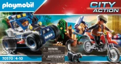 PLAYMOBIL City Action 70570 Polizei-Geländewagen: Verfolgung Des Schatzräubers -Kinderspielzeug Rabatte b3586264ff726fe6904819e3205d8d92