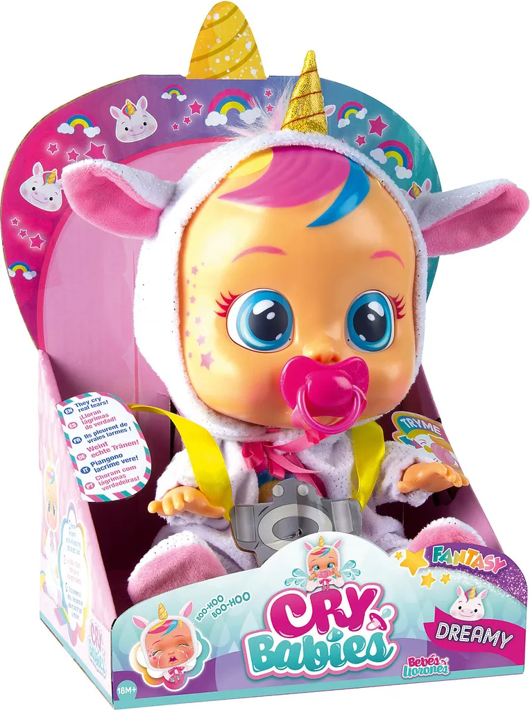 IMC Toys 99180IM - Cry Babies Fantasy Dreamy 4 IMC Toys 99180IM - Cry Babies Fantasy Dreamy – Bild 2