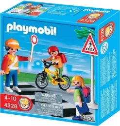 PLAYMOBIL 4328 - Schulweghelferin Mit Kindern -Kinderspielzeug Rabatte b7f261a65d10afeb41de7feb9a2106d1