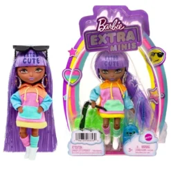 Mattel Spielwaren Barbie Extra Mini Puppe Mit Lavendelfarbenen Haar Ankleidepuppen Puppen Ankleidepuppen Spielzeug 3-, 4-, 5-, 6-, 7-, 8-, 9-, 10-jährige Mädchen Geschenk Drinnen Draußen Daheim Geburtstag Weihnachten Chanukka Feiertag Geschenk Party M... -Kinderspielzeug Rabatte ba13648b689dd9c1db6078a078d87a66