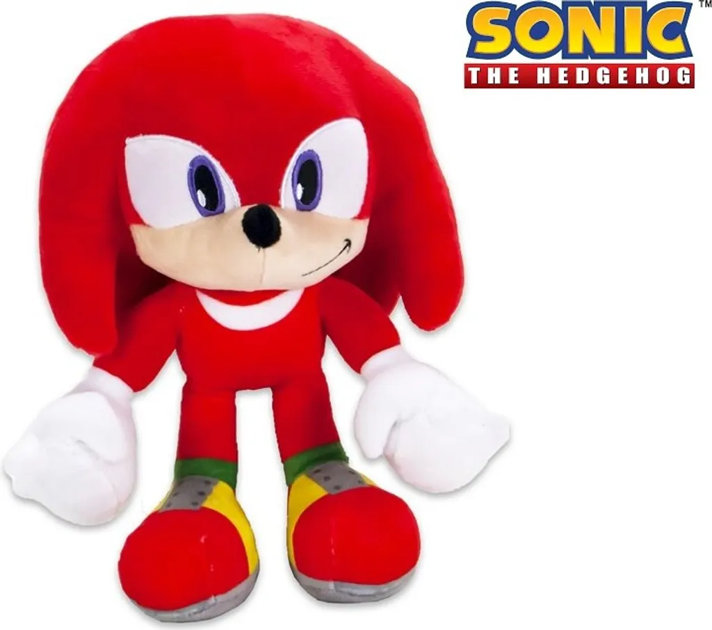 Sega Sonic The Hedgehog Plüsch Kuscheltier Knuckles Rot Ca. 30cm 3 Sega Sonic The Hedgehog Plüsch Kuscheltier Knuckles Rot Ca. 30cm