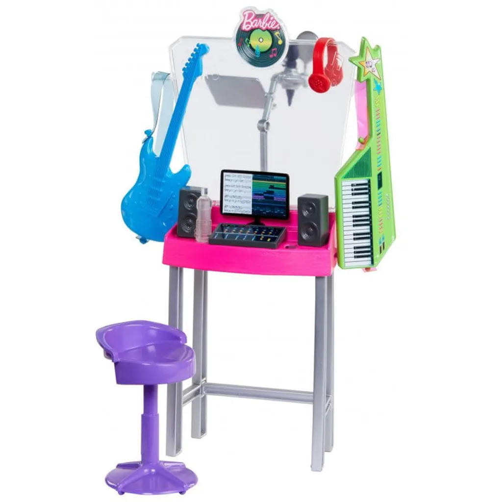 Barbie Berufe Spielset: Tonstudio 12 Barbie Berufe Spielset: Tonstudio – Bild 10