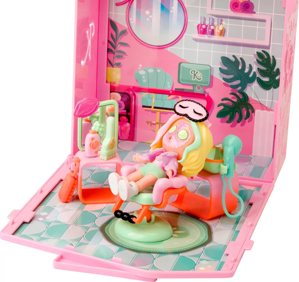 Kookyloos Mila's Pop Up Spa Spielset Zauberkasten Mini Puppe Spielfigur 5 Kookyloos Mila's Pop Up Spa Spielset Zauberkasten Mini Puppe Spielfigur – Bild 3