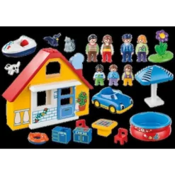 PLAYMOBIL Ferienhaus 9527, Bunt -Kinderspielzeug Rabatte bb49048e86371beb8cf9167ca37db637