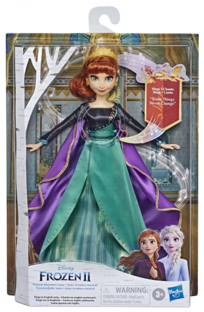 Disney Puppe Spielpuppe Anna Frozen II Musical Adventure 25 Cm Grün 4 Disney Puppe Spielpuppe Anna Frozen II Musical Adventure 25 Cm Grün – Bild 2