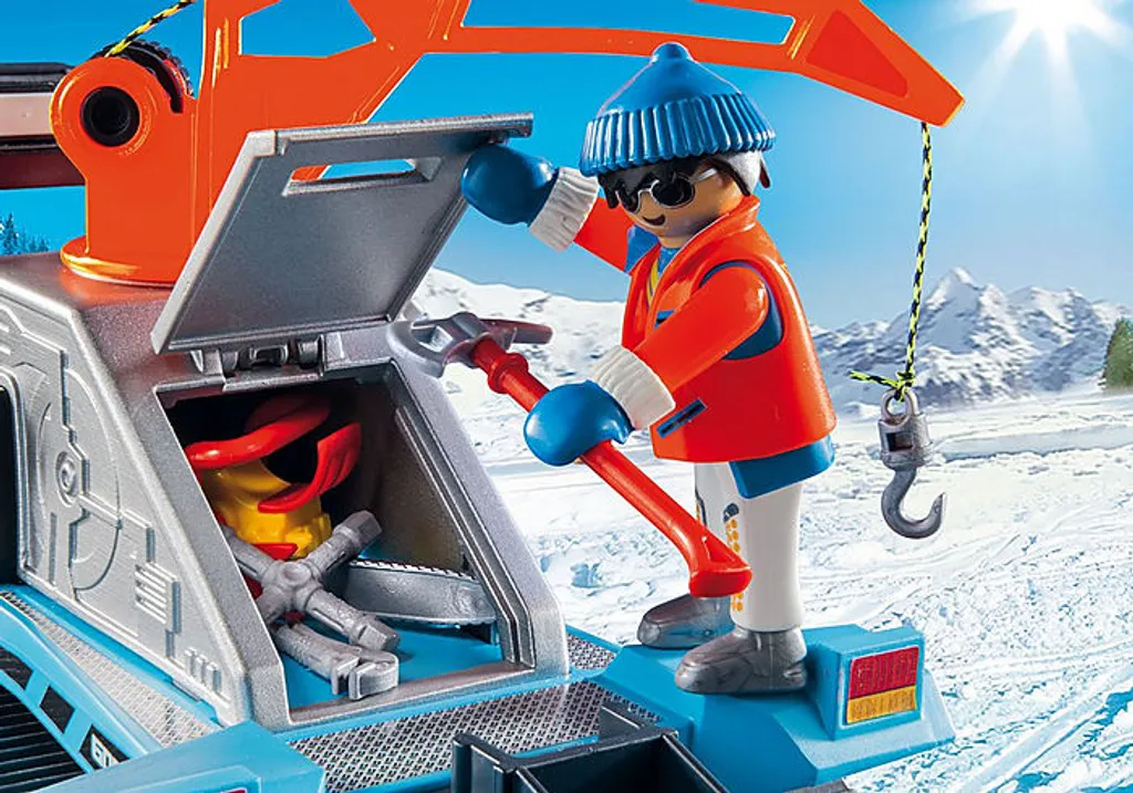 PLAYMOBIL 9500 Pistenraupe 8 PLAYMOBIL 9500 Pistenraupe – Bild 6