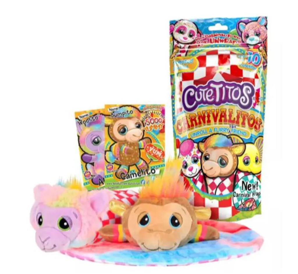Cutetitos Carnivalitos Plüschtiere Kuscheltiere Mix 6 Cutetitos Carnivalitos Plüschtiere Kuscheltiere Mix – Bild 4