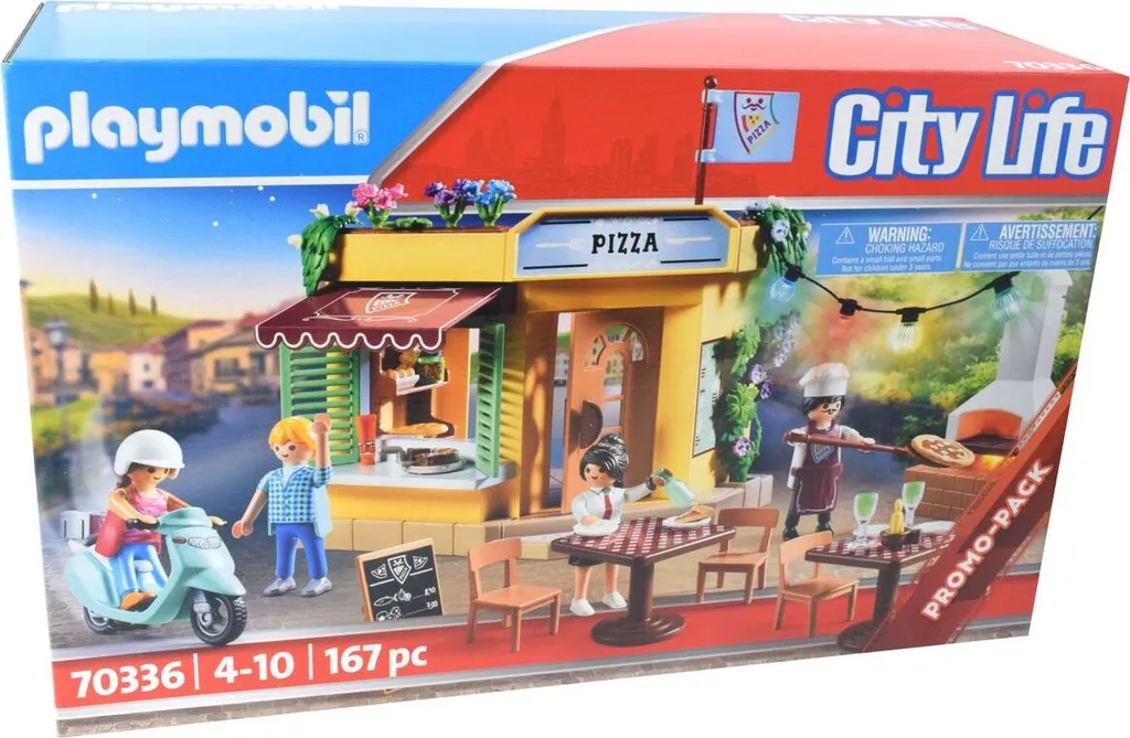 PLAYMOBIL 70336 City Life Pizzeria Mit Gartenrestaurant 7 PLAYMOBIL 70336 City Life Pizzeria Mit Gartenrestaurant – Bild 5
