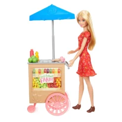 Barbie Spaß Auf Dem Bauernhof Wochenmarkt-Spielset Mit Puppe (blond) -Kinderspielzeug Rabatte bec2cdb1d0a30cb7943550b584a5c414