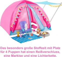 Barbie Camping Zelt Spielset Mit 2 Puppen & Zubehör 10 Barbie Camping Zelt Spielset Mit 2 Puppen & Zubehör -Kinderspielzeug Rabatte c1a5f88a4881708bec356d01dd8b3182