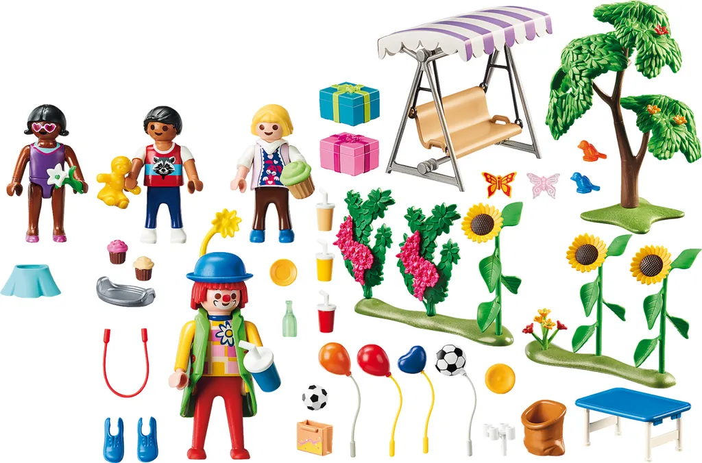 Playmobil Dollhouse - Kinderfest Mit Clown (70212) 6 Playmobil Dollhouse - Kinderfest Mit Clown (70212) – Bild 4