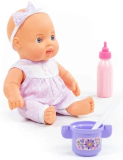 POLESIE Babypuppe Puppe 24 Cm Mit Zubehör 3-tlg. Fläschchen Becher Kinder Spielzeug +3J -Kinderspielzeug Rabatte c2a83aa2bb6c0a6ff377d3dc2cc12a69