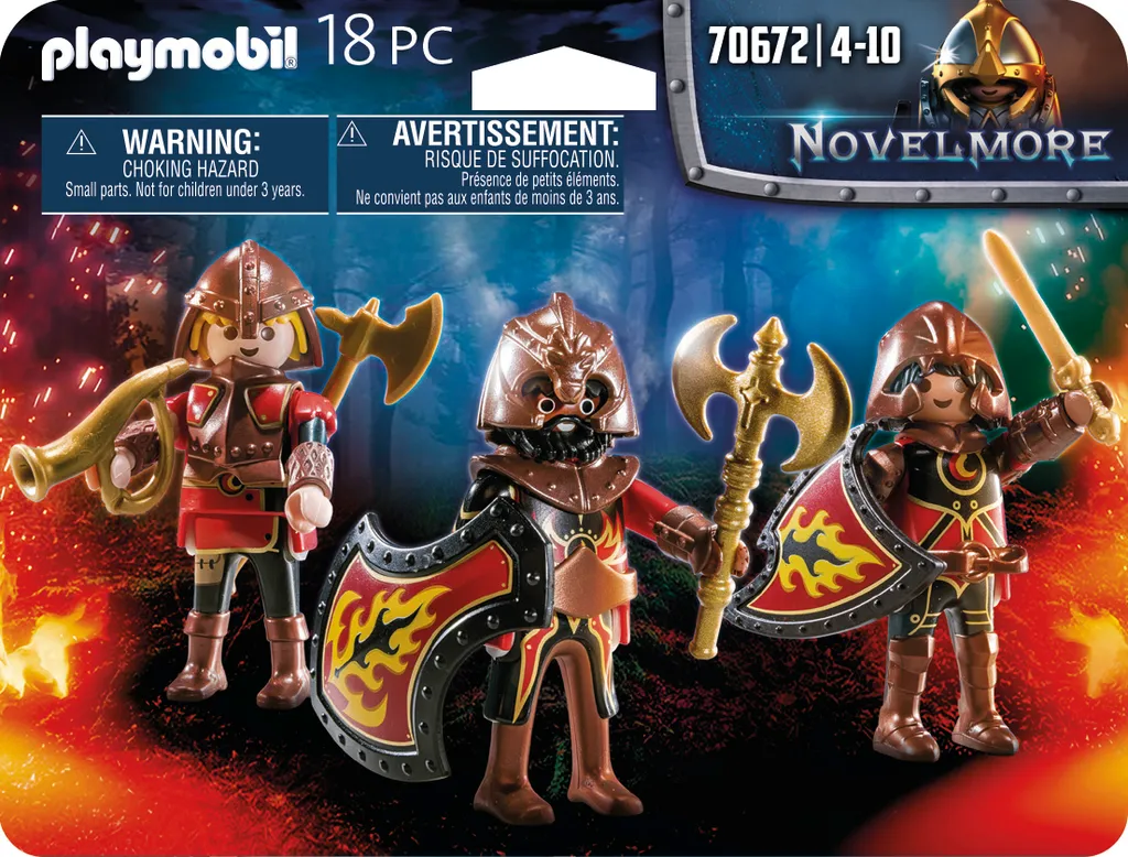 PLAYMOBIL Novelmore 70672 3er Set Burnham Raiders 5 PLAYMOBIL Novelmore 70672 3er Set Burnham Raiders – Bild 3