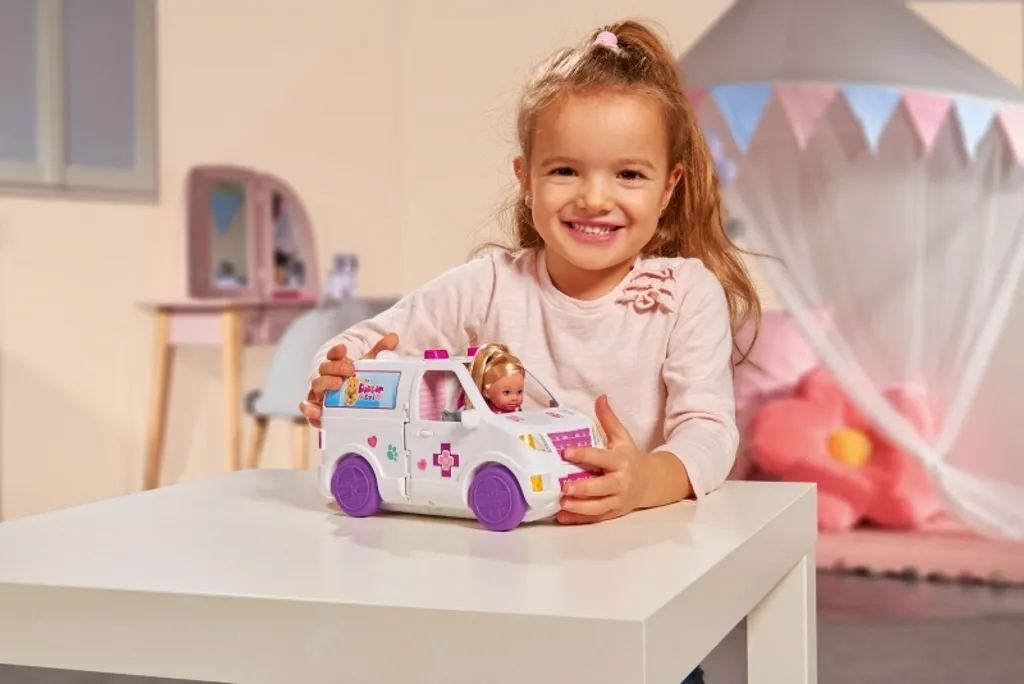 SIMBA TOYs Simba Spielset Evi Love 2-in-1 Tier-Mobil 12 Cm Weiß 15 SIMBA TOYs Simba Spielset Evi Love 2-in-1 Tier-Mobil 12 Cm Weiß – Bild 13