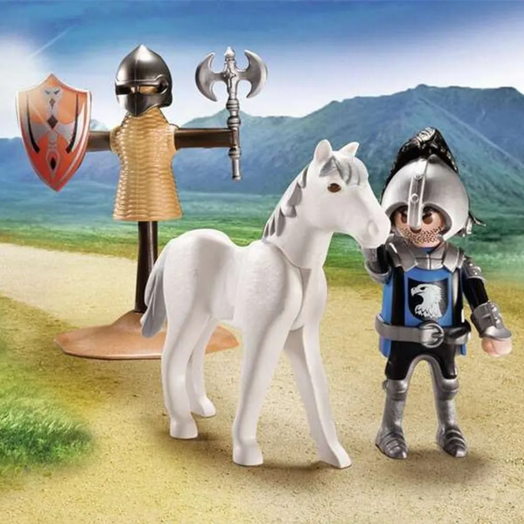 PLAYMOBIL 70106 Koffer Ritter Und Training 6 PLAYMOBIL 70106 Koffer Ritter Und Training – Bild 4