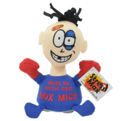Kögler Stress Max Stresspuppe Blau Prügelknabe Box Mich Antistress Puppe 23 Cm