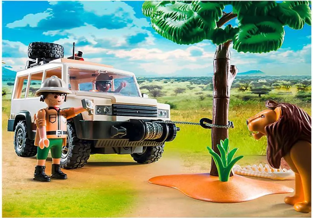 PLAYMOBIL® 6798 Wild Life Safari-Geländewagen Mit Seilwinde 5 PLAYMOBIL® 6798 Wild Life Safari-Geländewagen Mit Seilwinde – Bild 3