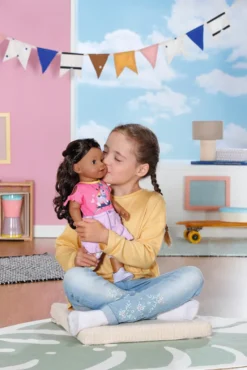 Zapf Creation BABY Born Schwester Mit Braunen Augen 43cm -Kinderspielzeug Rabatte c8b945360465cce35aab835d3869a8b3