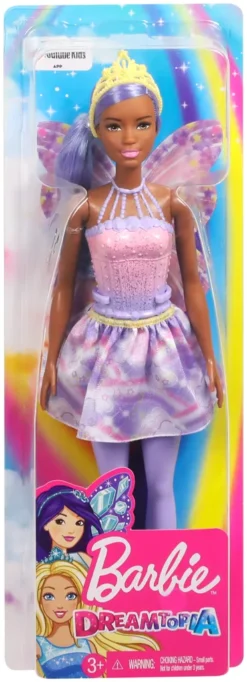 MATTEL Barbie Dreamtopia Fee Puppe - Lila Haare -Kinderspielzeug Rabatte c91f08804193e6ad85b994dbff416054