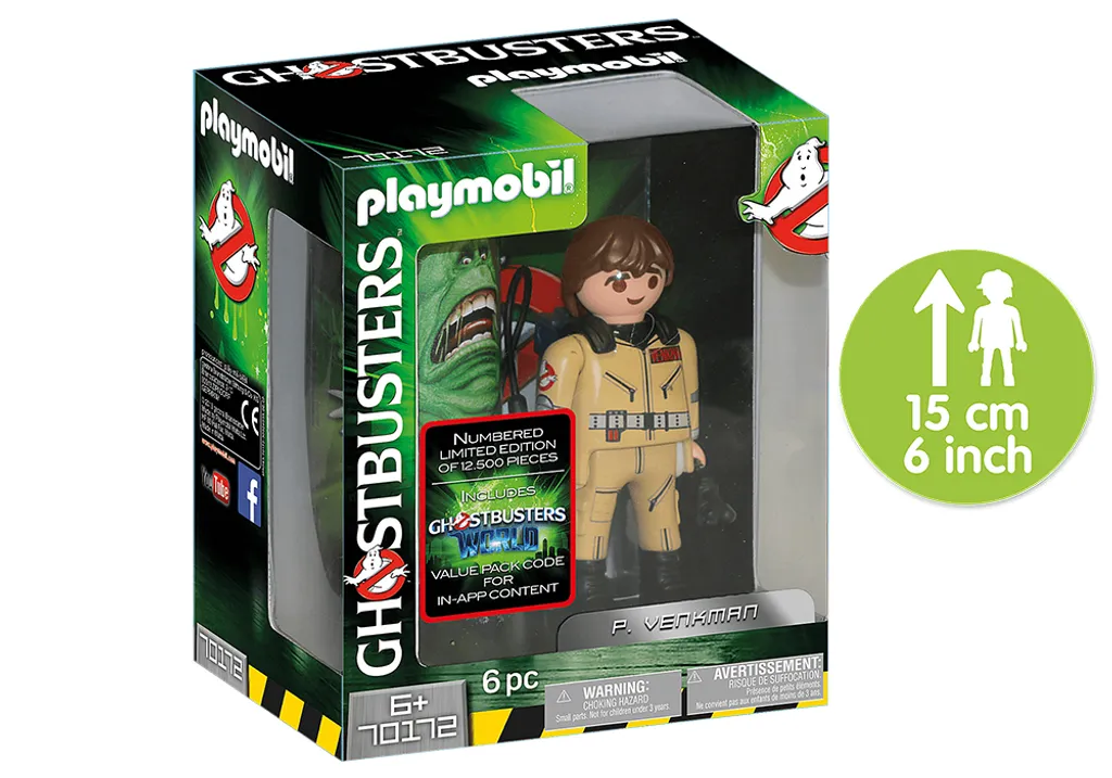 PLAYMOBIL Ghostbusters Sammlerfigur P. Venkman, 70172 3 PLAYMOBIL Ghostbusters Sammlerfigur P. Venkman, 70172