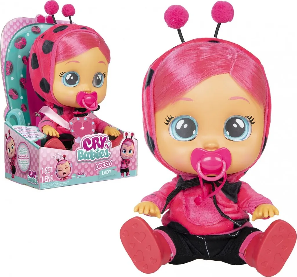 IMC Toys Spielwaren Cry Babies Dressy Lady Babypuppen Puppen Babypuppen 12 IMC Toys Spielwaren Cry Babies Dressy Lady Babypuppen Puppen Babypuppen – Bild 10